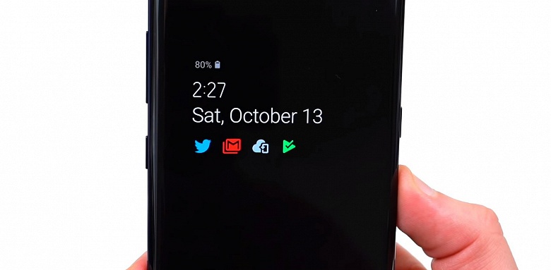 Android 9.0 Pie принесёт смартфонам Samsung цветной режим Always-On Display 