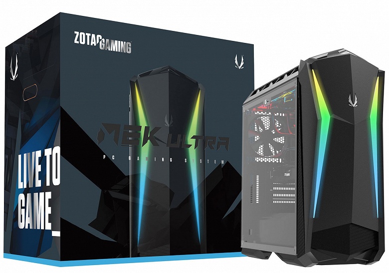 Игровые ПК Zotac MEK Ultra оснащаются видеокартами GeForce RTX и при этом уже не самыми новыми процессорами Intel 