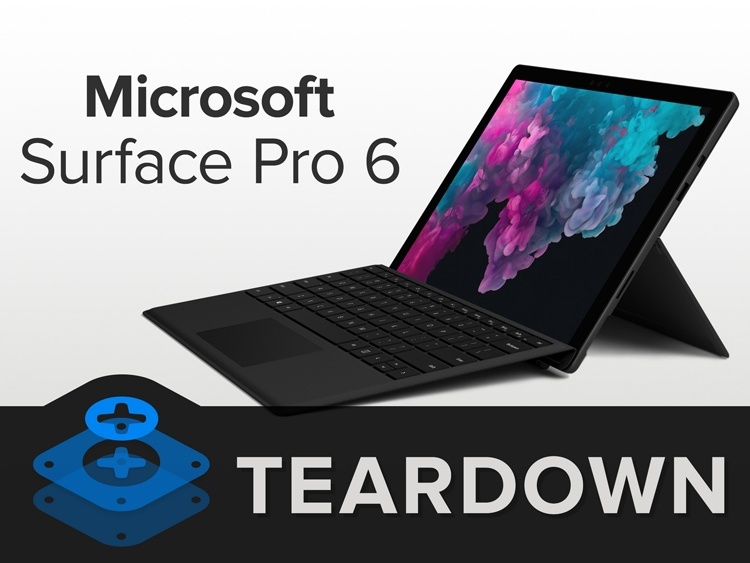 Вскрытие Microsoft Surface Pro 6: планшет ремонту не подлежит