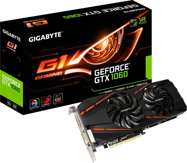 GIGABYTE может выпустить новый вариант ускорителя GeForce GTX 1060