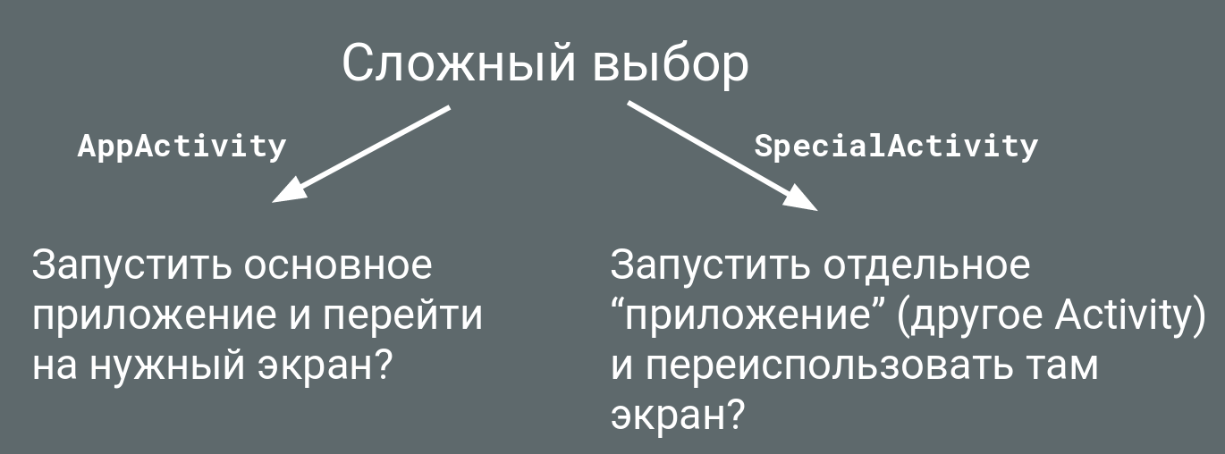 Лицензия на вождение болида, или почему приложения должны быть Single-Activity - 22