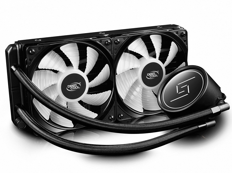 Система жидкостного охлаждения Deepcool Gammaxx L240 украшена полноцветной подсветкой