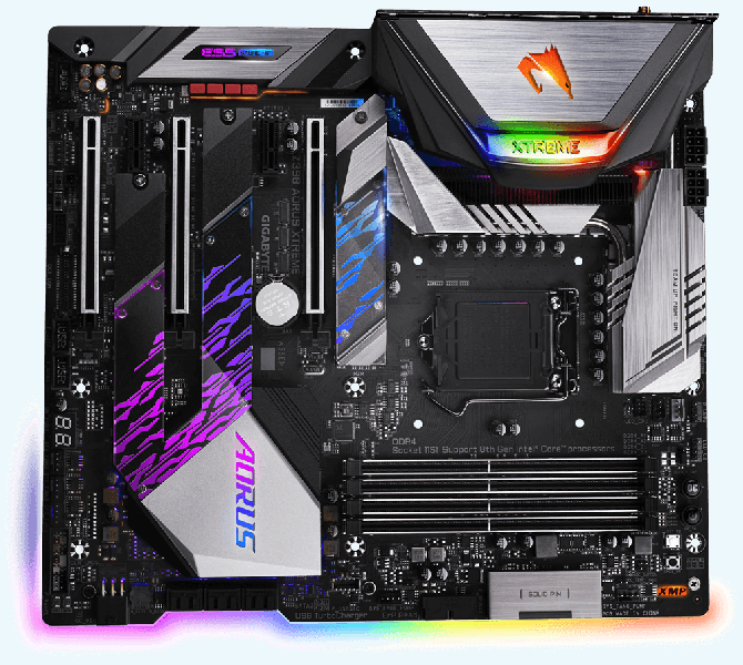 Представлена хорошо оснащенная системная плата Gigabyte Z390 Aorus Xtreme