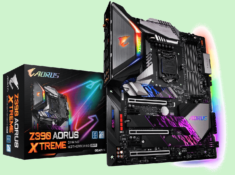 Представлена хорошо оснащенная системная плата Gigabyte Z390 Aorus Xtreme