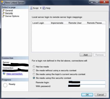 Настройка связанных серверов: ms sql server и teradata - 3