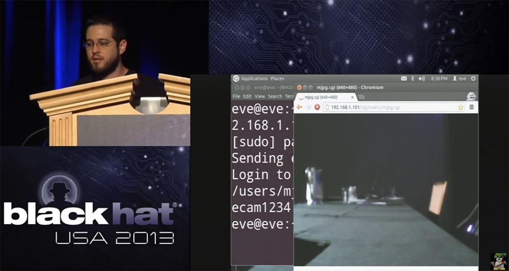 Конференция BLACK HAT USA. Как Голливудский хакер использует камеры наблюдения. Часть 2 - 32