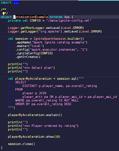 Apache Ignite + Apache Spark Data Frames: вместе веселее - 7 Apache Ignite + Apache Spark Data Frames: вместе веселее - 7