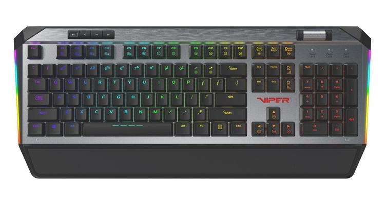 Patriot Viper V765: механическая клавиатура с RGB-подсветкой