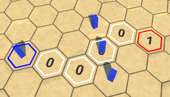 Карты из шестиугольников в Unity: поиск пути, отряды игрока, анимации - 46