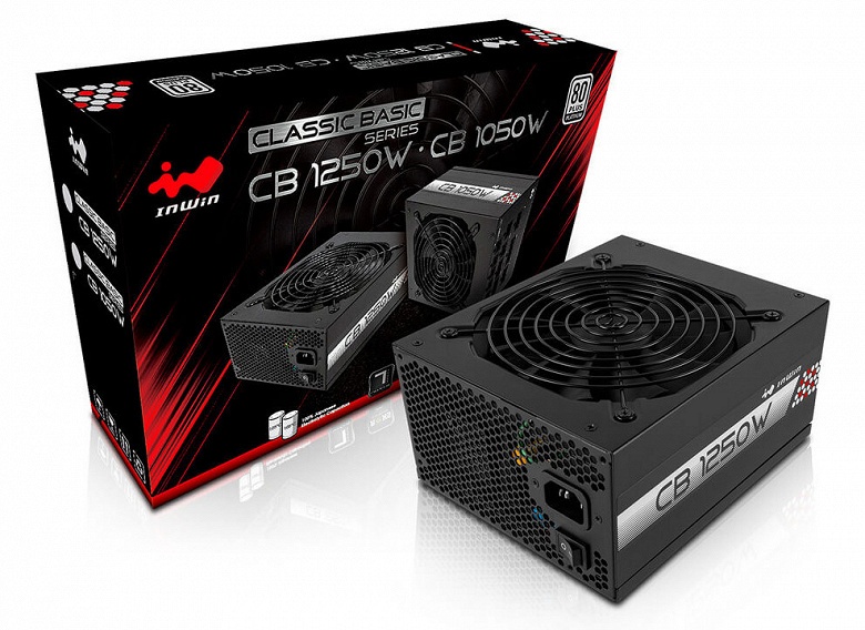 Серия блоков питания InWin CB включает модели мощностью 1050 и 1250 Вт - 2 Серия блоков питания InWin CB включает модели мощностью 1050 и 1250 Вт