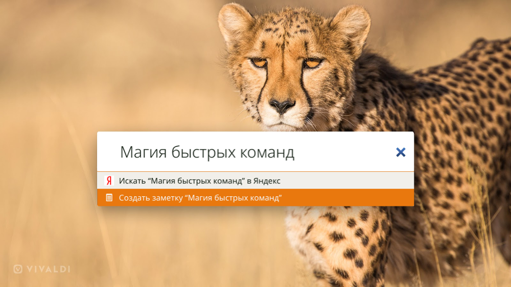 Магия быстрых команд в Vivaldi 2.1 - 1 Магия быстрых команд в Vivaldi 2.1 - 1