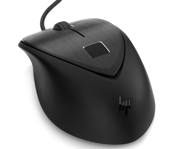 Мышь HP USB Fingerprint Mouse умеет сканировать отпечатки пальцев