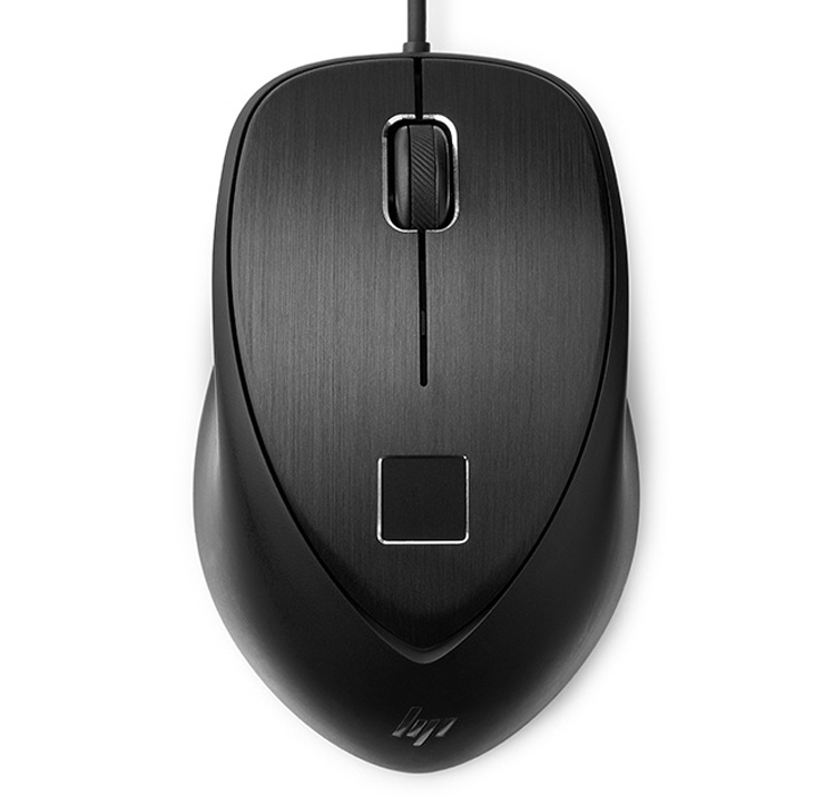 Мышь HP USB Fingerprint Mouse умеет сканировать отпечатки пальцев