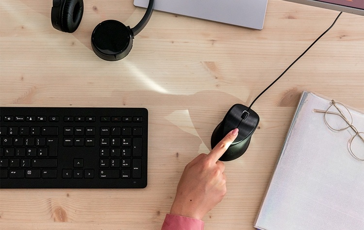 Мышь HP USB Fingerprint Mouse умеет сканировать отпечатки пальцев