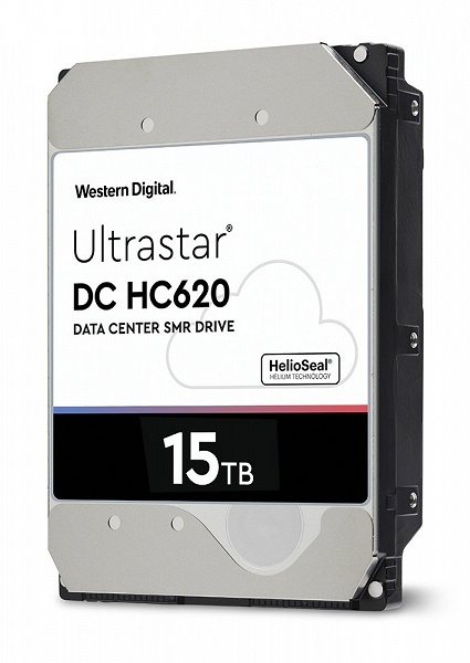 Объем жесткого диска Ultrastar DC HC620 — 15 ТБ