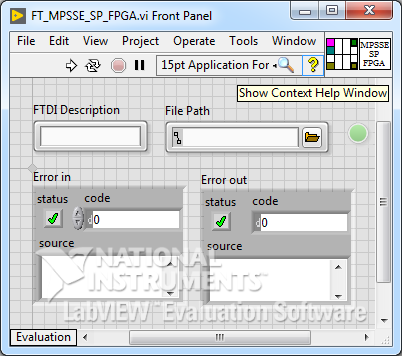 Пишем загрузчик ПЛИС в LabVIEW - 28