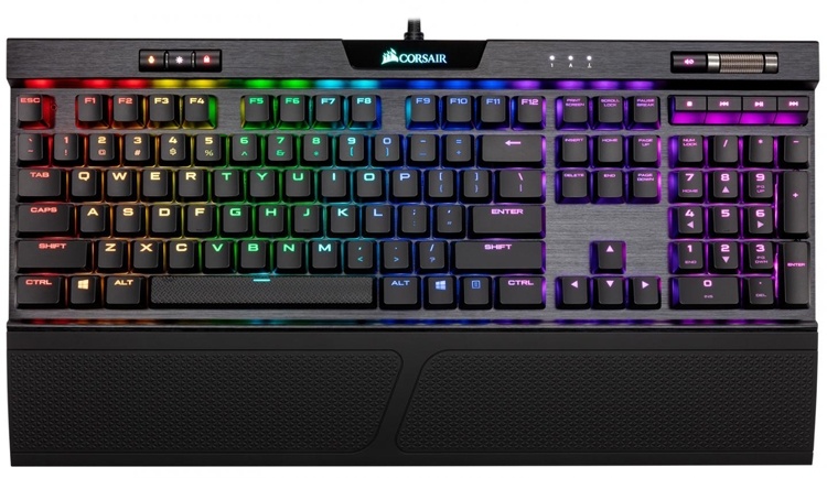 Corsair K70 RGB MK.2 Low Profile: клавиатура с низкопрофильными переключателями