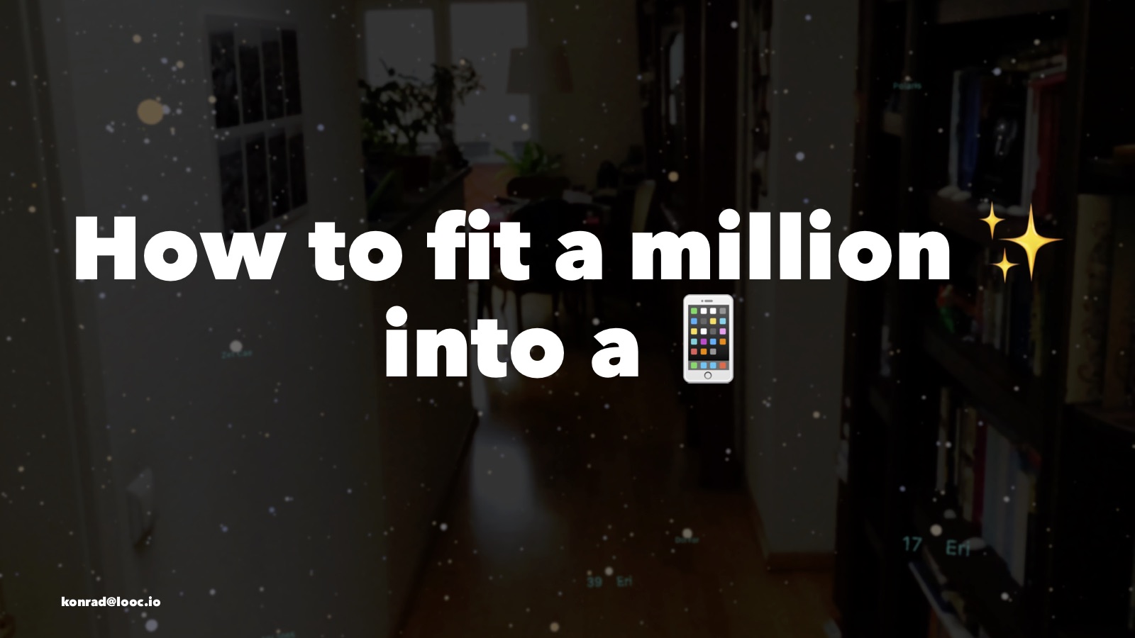 Как уместить в айфоне миллион звёзд - 1