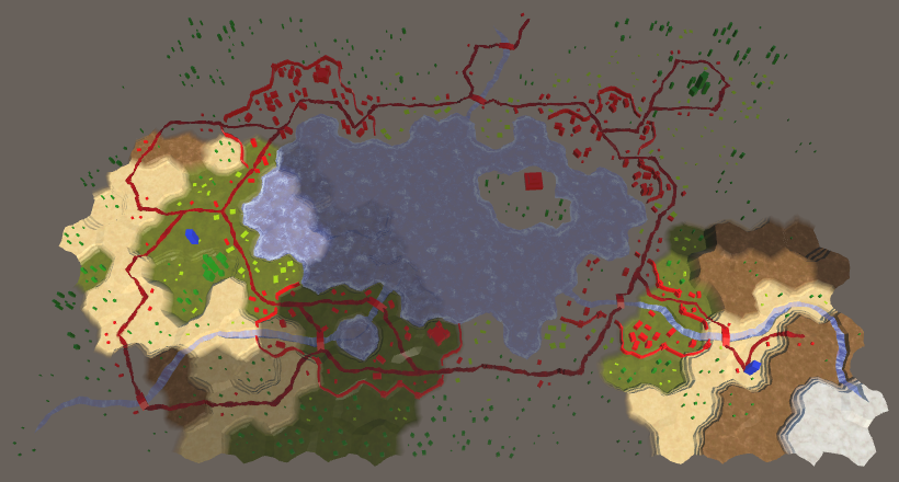 Карты из шестиугольников в Unity: туман войны, исследование карты, процедурная генерация - 26