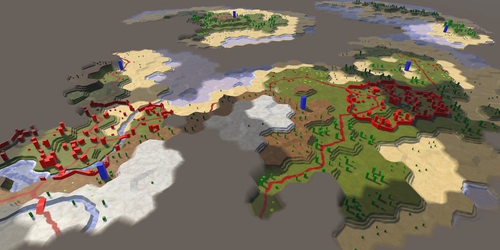 Карты из шестиугольников в Unity: туман войны, исследование карты, процедурная генерация - 32