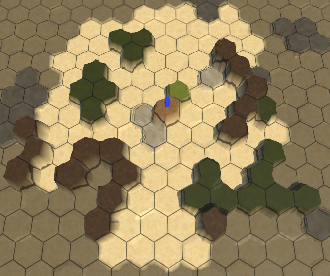 Карты из шестиугольников в Unity: туман войны, исследование карты, процедурная генерация - 36