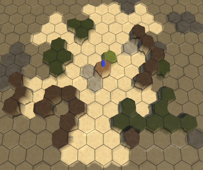 Карты из шестиугольников в Unity: туман войны, исследование карты, процедурная генерация - 37