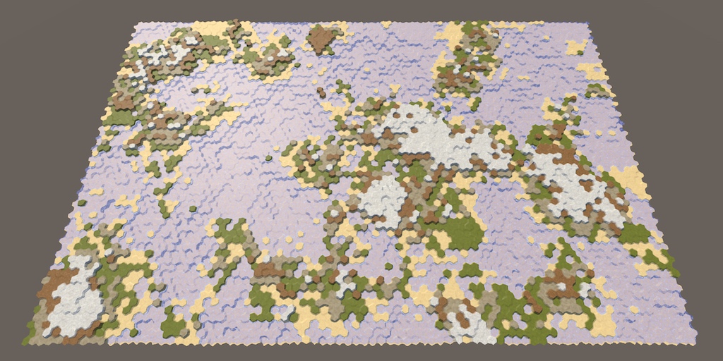 Карты из шестиугольников в Unity: туман войны, исследование карты, процедурная генерация - 41