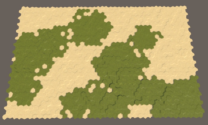 Карты из шестиугольников в Unity: туман войны, исследование карты, процедурная генерация - 57