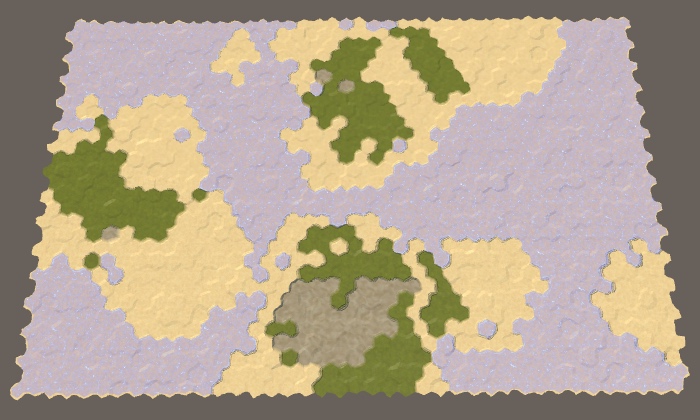 Карты из шестиугольников в Unity: туман войны, исследование карты, процедурная генерация - 59