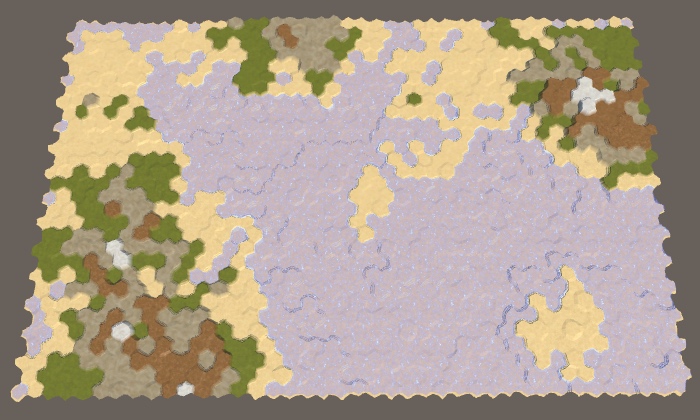 Карты из шестиугольников в Unity: туман войны, исследование карты, процедурная генерация - 62