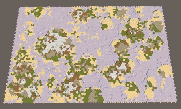 Карты из шестиугольников в Unity: туман войны, исследование карты, процедурная генерация - 71