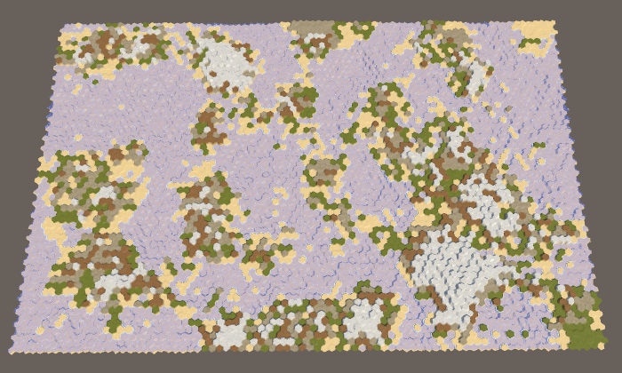 Карты из шестиугольников в Unity: туман войны, исследование карты, процедурная генерация - 75