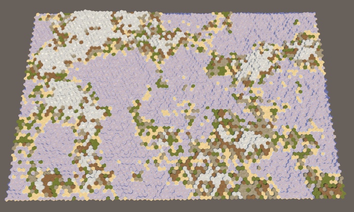 Карты из шестиугольников в Unity: туман войны, исследование карты, процедурная генерация - 76