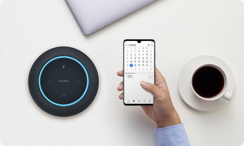 Умная колонка Huawei AI Speaker — когда проще скопировать Apple HomePod, чем придумывать оригинальный дизайн