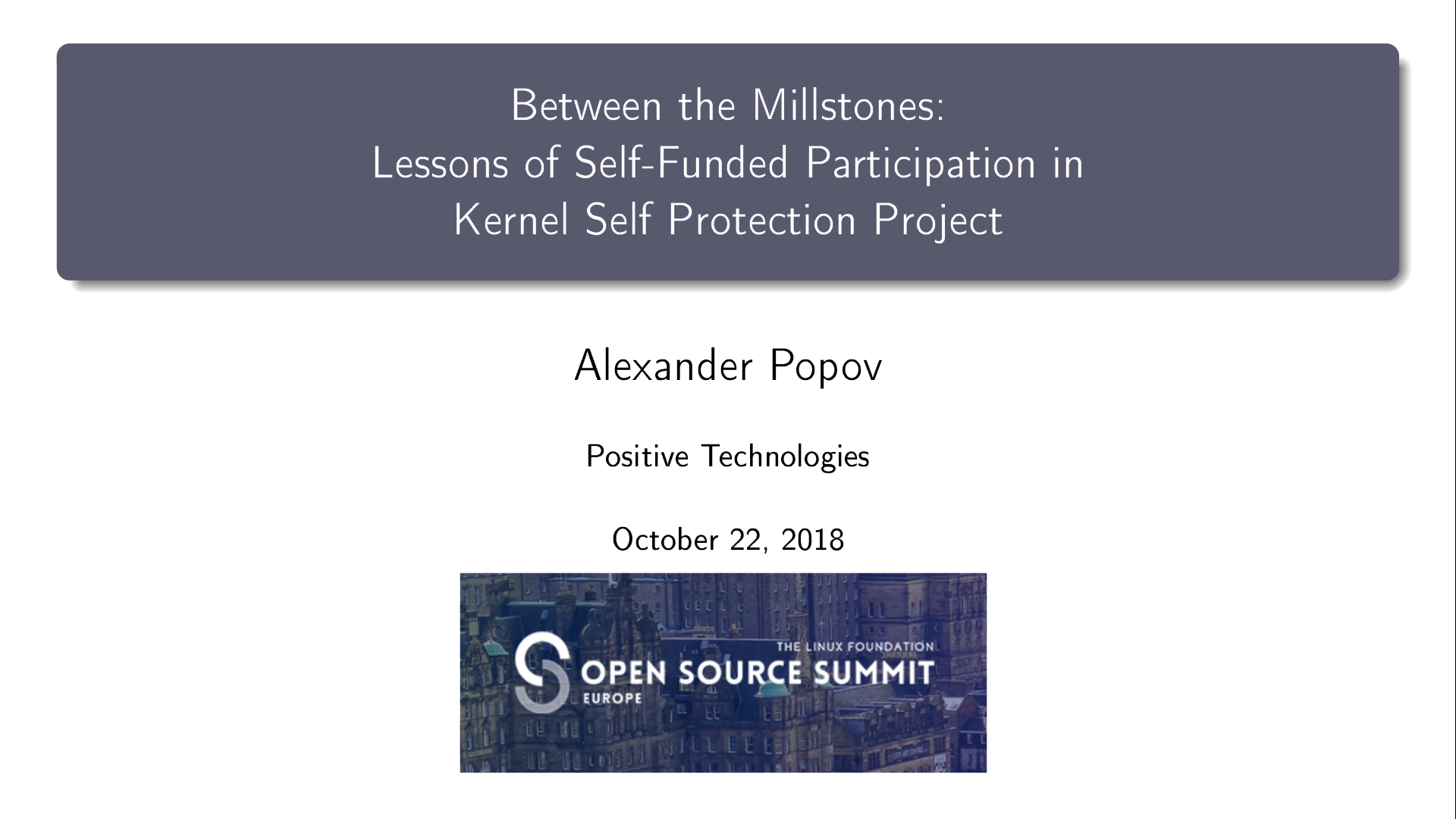 Подборка докладов по ядру Linux с Open Source Summit Europe 2018 - 3