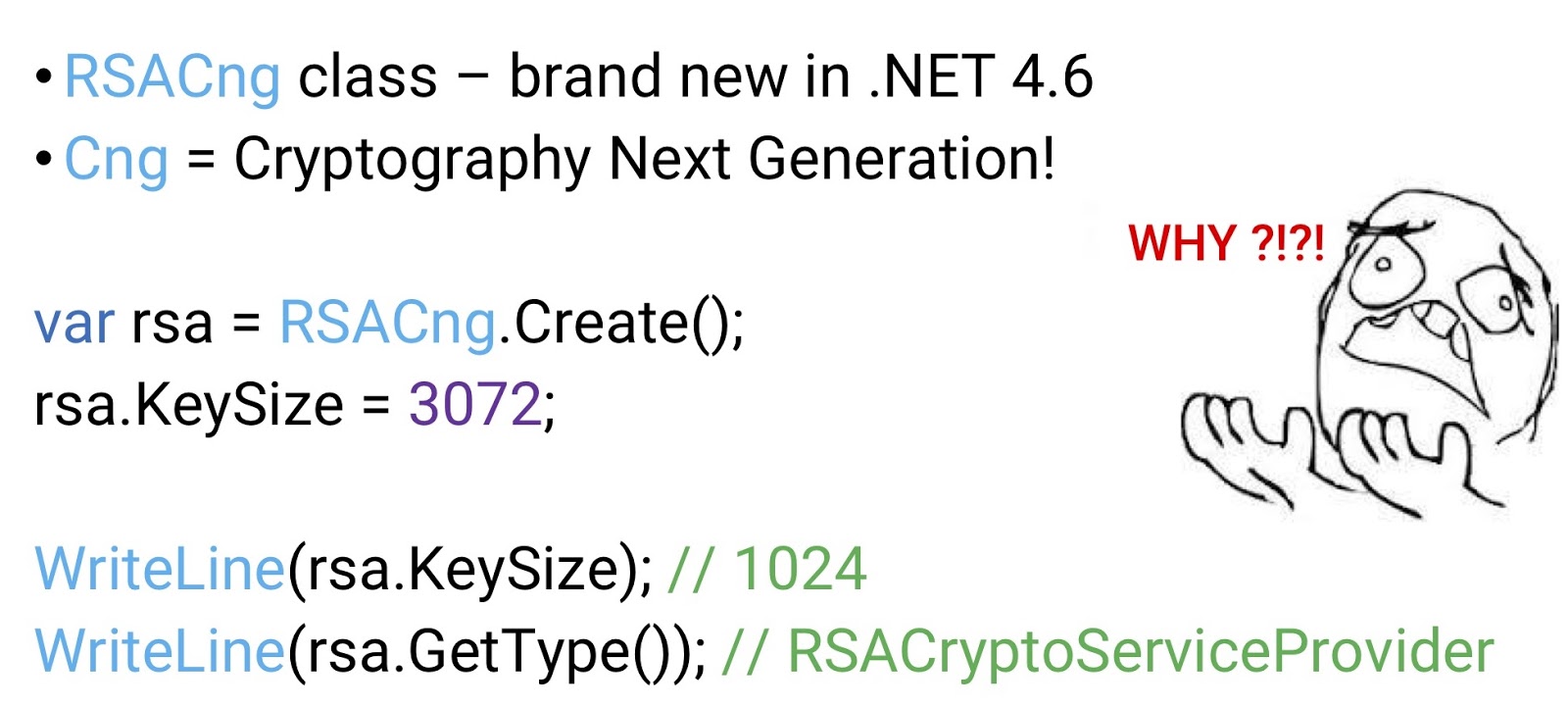 Стэн Драпкин. Ловушки высокоуровневой криптографии в .NET - 11