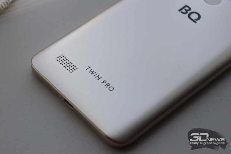 Новая статья: Обзор смартфона BQ Twin Pro: двойной классический