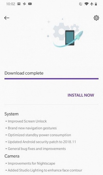 Флагман-новичок OnePlus 6T уже получил первое обновление прошивки