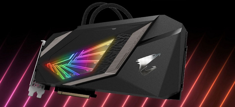 3D-карта Gigabyte GeForce RTX 2080 Aorus Xtreme WaterForce оснащена жидкостной системой охлаждения