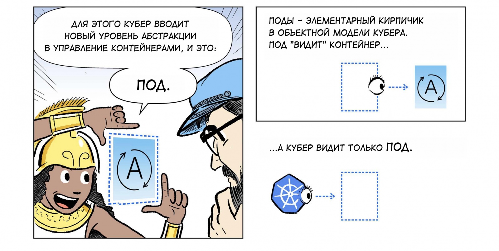 Легкое плавание с Kubernetes (комикс) - 27