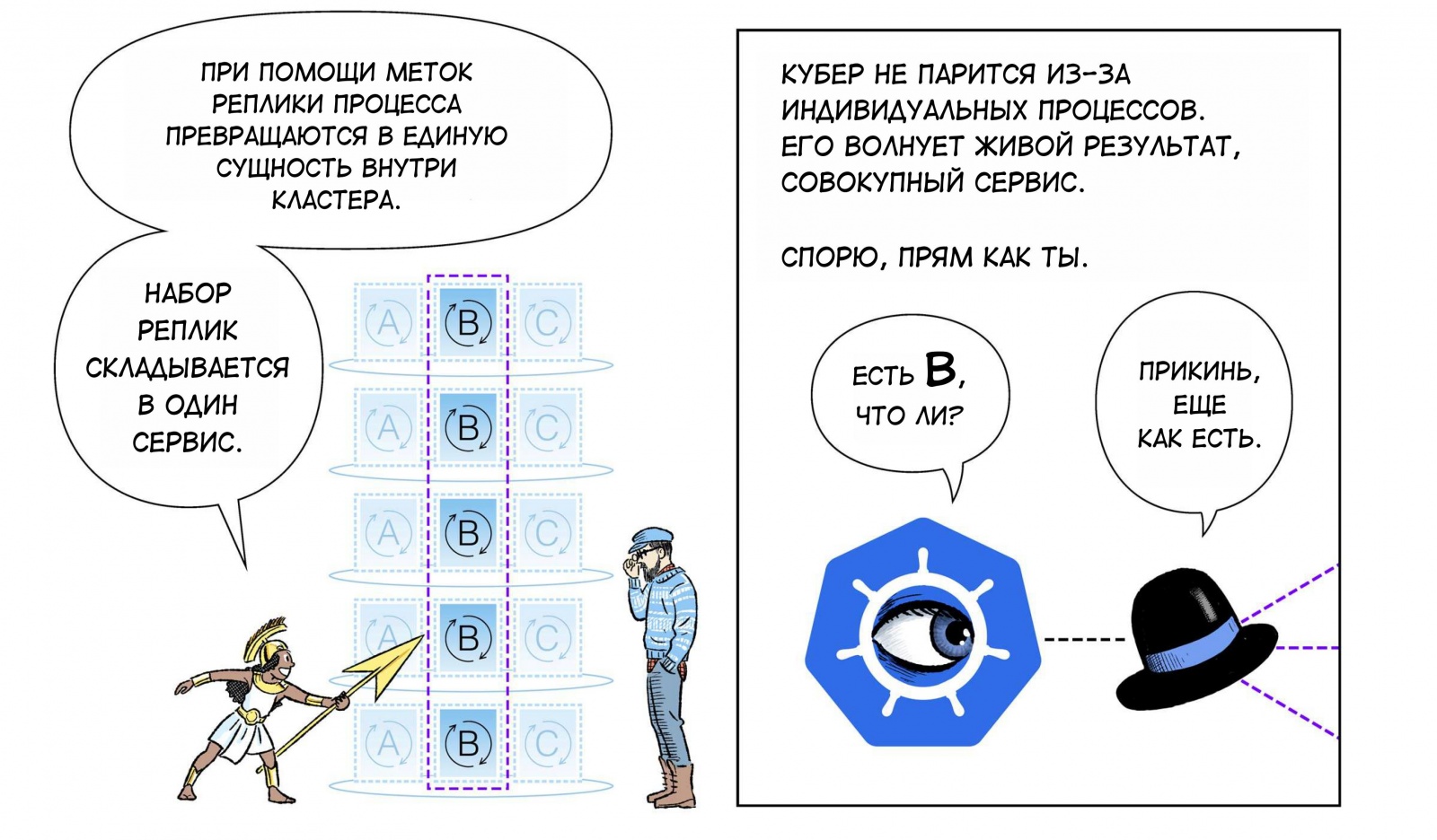 Легкое плавание с Kubernetes (комикс) - 40