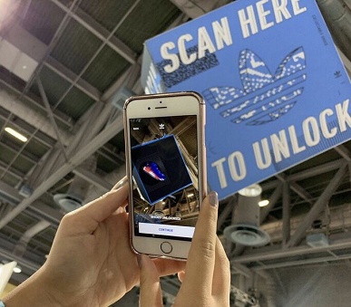 Adidas показала, как использовать дополненную реальность для покупки её продукции - 1 Adidas показала, как использовать дополненную реальность для покупки её продукции