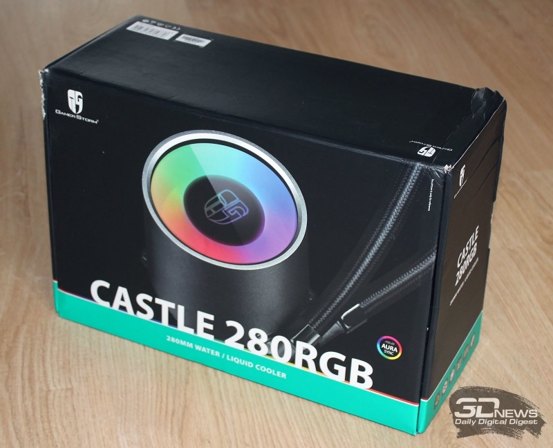 Новая статья: Система жидкостного охлаждения Deepcool Castle 280 RGB: движение в свет