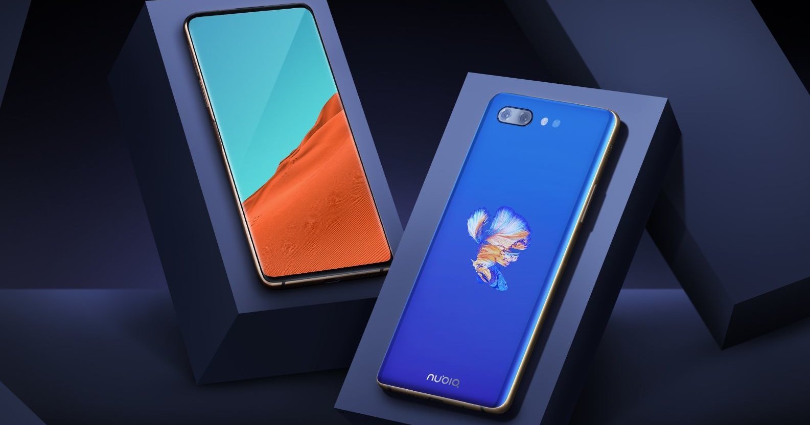 Смартфон Nubia X получил два дисплея Смартфон Nubia X получил два дисплея