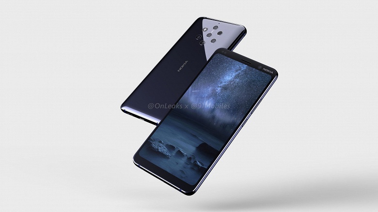 Видео дня: «олимпийский» смартфон Nokia 9 с пентакамерой показан во всей красе