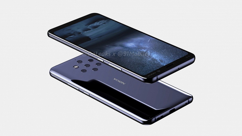 Видео дня: «олимпийский» смартфон Nokia 9 с пентакамерой показан во всей красе