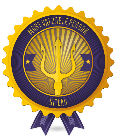 GitLab MVP badge