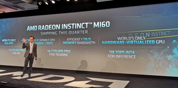 AMD Radeon Instinct MI60: первый ускоритель вычислений на 7-нм Vega