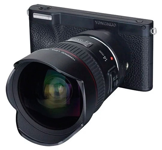 Yongnuo YN450: беззеркальная камера с «начинкой» от смартфона и поддержкой объективов Canon EF