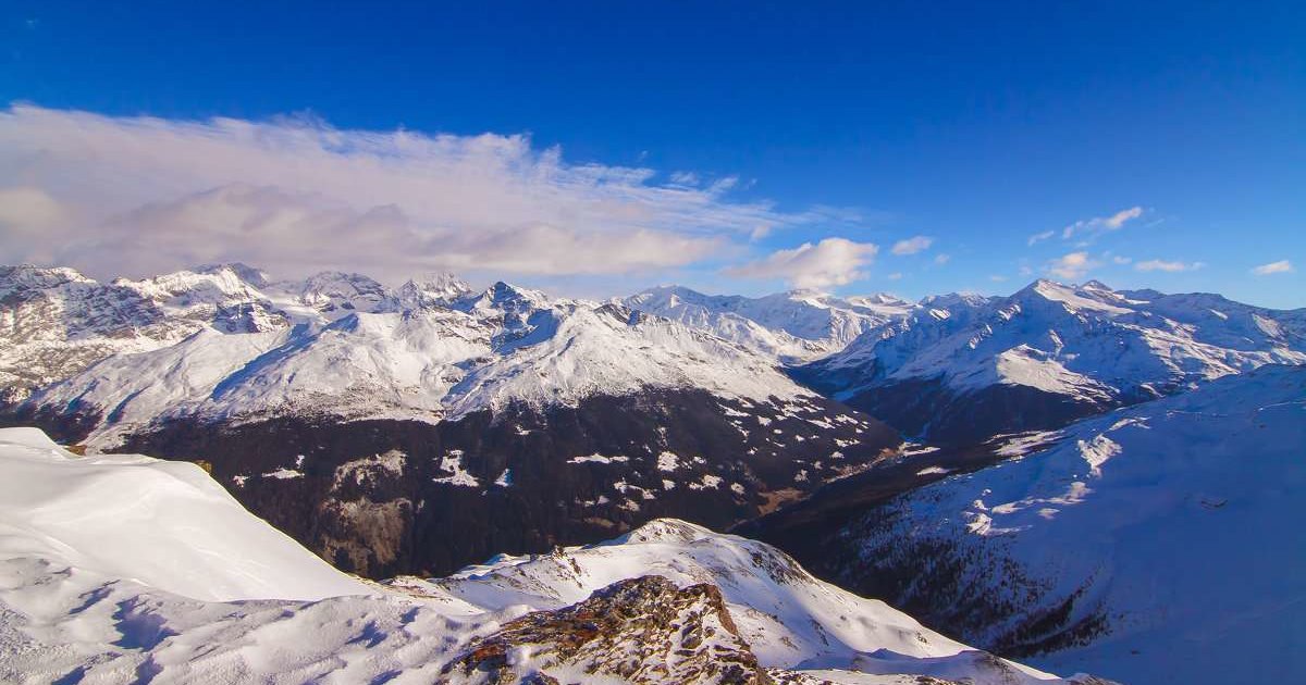 Анимированная история альпийских ледников
